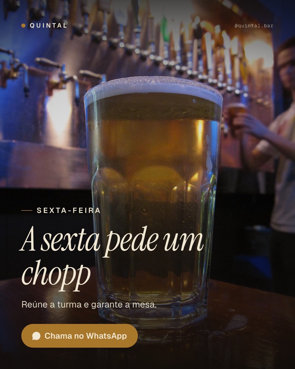 Post de bar